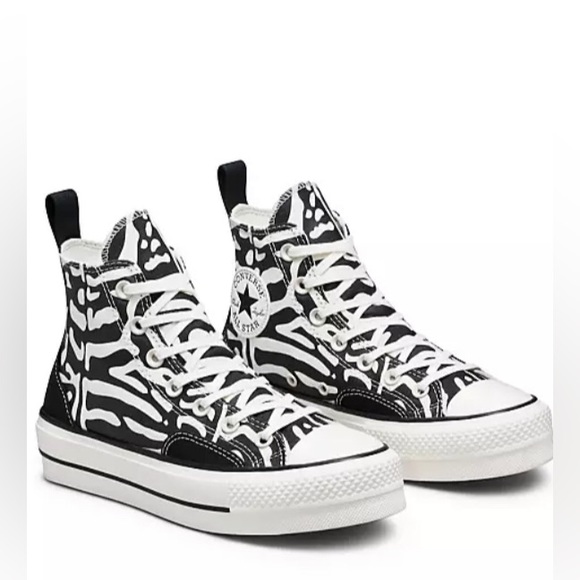 Converse Chuck Taylor All Star High Top Women's Black Egret Sneaker, NIB - Picture 12 of 12